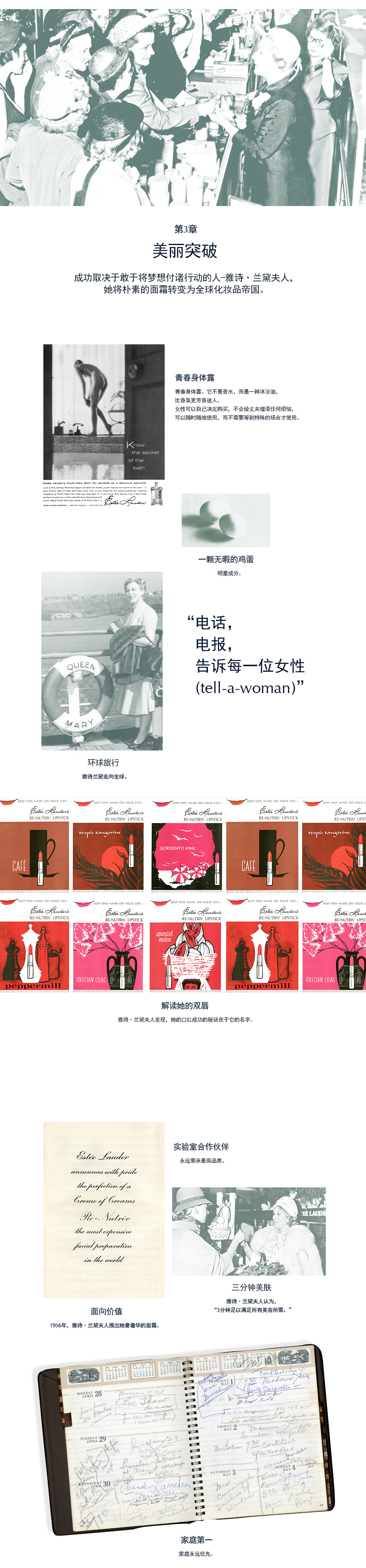 第3章 美丽突破 成功取决于敢于将梦想付诸行动的人-雅诗·兰黛夫人，她将朴素的面霜转变为全球化妆品帝国。